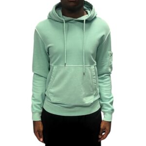CP Company - Diagonal Raised Fleece Lens Hooded Sweatshirt - Mineral